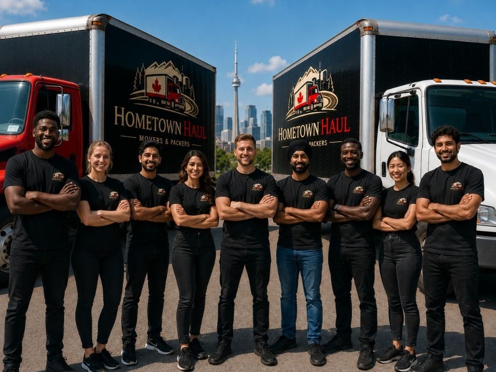 Hometown Haul crew loading a truck